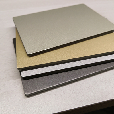 Panneau composite en aluminium ACP de 3 mm et 4 mm PE PVDF pour revêtement et cloisonnage