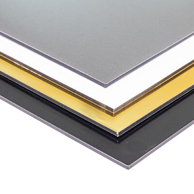 Des échantillons gratuits sont disponibles en feuille composite d'aluminium imprimée sur mesure de 4 mm ACP/ACM Aucune commande d'essai à risque