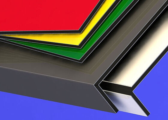 ALUDONG Panneau composite d'aluminium FEVE à haute brillance avec durabilité