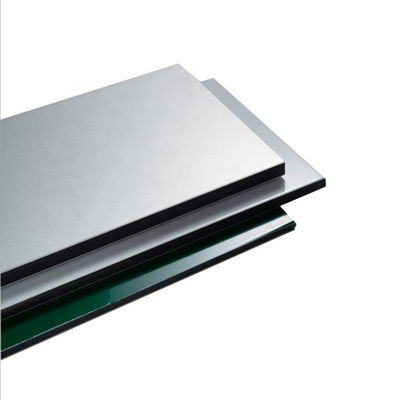 Panneau composé en aluminium ignifuge extérieur de l'utilisation PVDF pour le mur de revêtement et rideau buillding