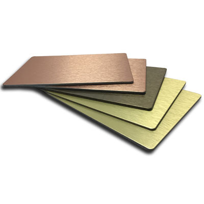 B1 ignifugent le conseil composé en aluminium d'Acm pour des décorations de porte de magasin