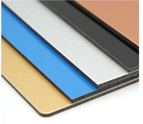 B1 ignifugent le panneau composé en aluminium de PVDF pour le mur rideau