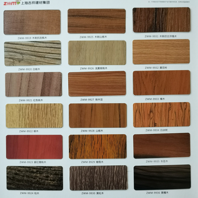 Le revêtement en aluminium extérieur d'érable panneau la décoration de séparation de 0.35mm