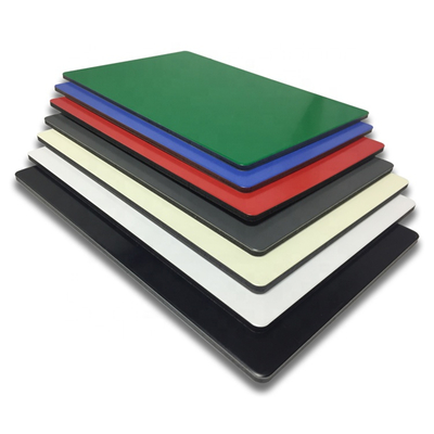 Feuille en aluminium solide argentée instantanée ACP pour le revêtement